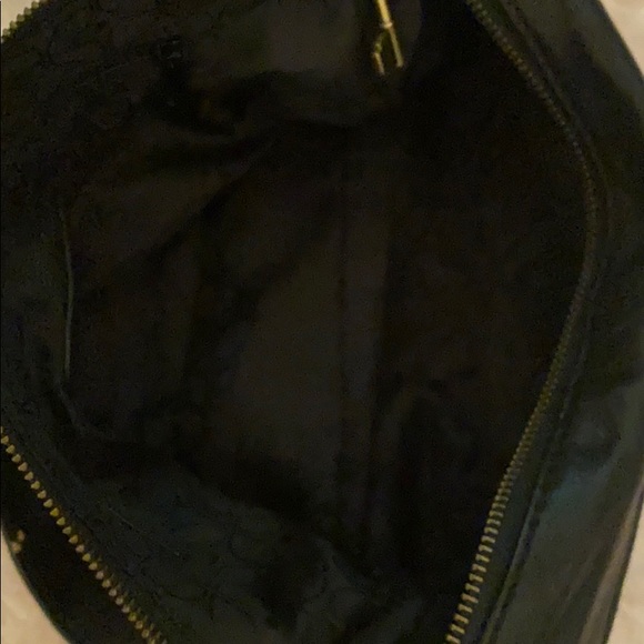 Black leather Fossil handbag - Picture 5 of 6